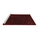 Contemporary Red Washable Rugs