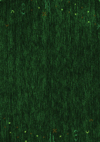 Abstract Green Contemporary Rug, con164grn