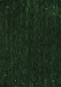 Abstract Emerald Green Contemporary Rug, con164emgrn