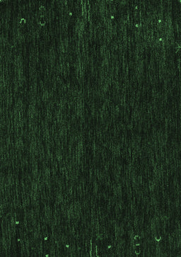 Abstract Emerald Green Contemporary Rug, con164emgrn