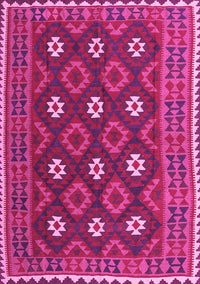 Oriental Pink Traditional Rug, con1650pnk