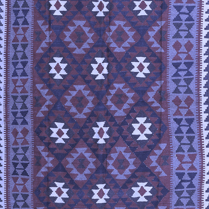 Machine Washable Oriental Blue Traditional Rug, wshcon1650blu