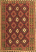 Oriental Brown Traditional Rug, con1650brn