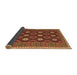 Sideview of Oriental Brown Traditional Rug, con1650brn