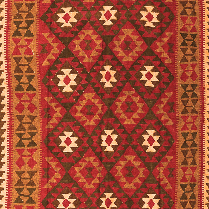 Oriental Orange Traditional Rug, con1650org