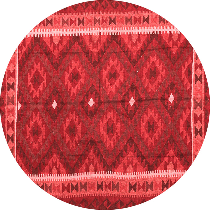 Machine Washable Oriental Red Traditional Rug, wshcon1651red