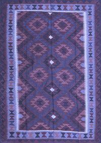 Oriental Blue Traditional Rug, con1651blu