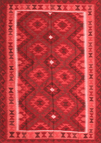 Oriental Red Traditional Rug, con1651red