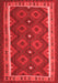 Oriental Red Traditional Area Rugs