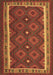 Oriental Brown Traditional Rug, con1651brn