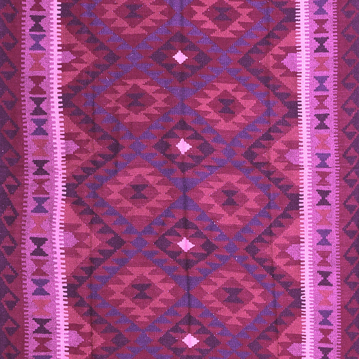 Machine Washable Oriental Purple Traditional Area Rugs, wshcon1651pur