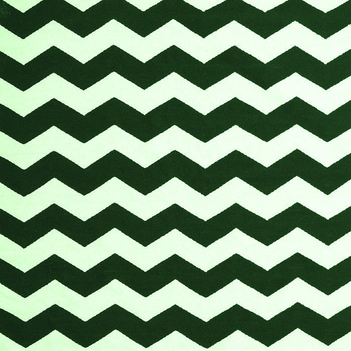 Serging Thickness of Machine Washable Abstract Green Contemporary Area Rugs, wshcon1652grn