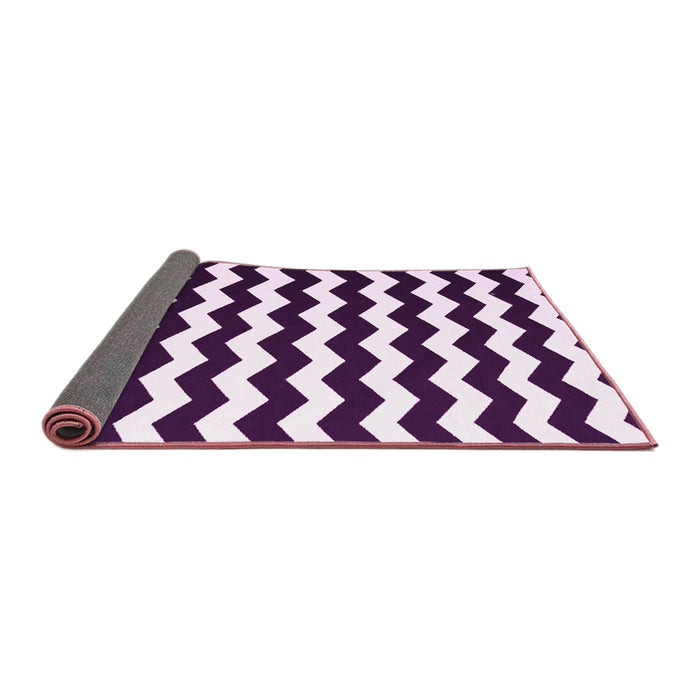 Sideview of Abstract Pink Contemporary Rug, con1652pnk