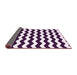 Sideview of Abstract Pink Contemporary Rug, con1652pnk