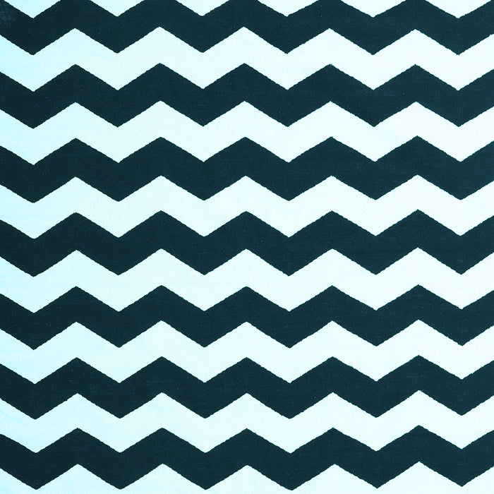 Abstract Light Blue Contemporary Rug, con1652lblu