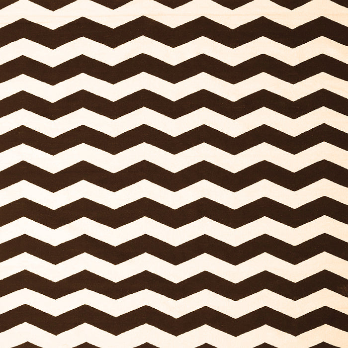 Round Machine Washable Abstract Orange Contemporary Area Rugs, wshcon1652org