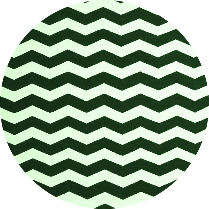 Machine Washable Abstract Green Contemporary Area Rugs, wshcon1652grn