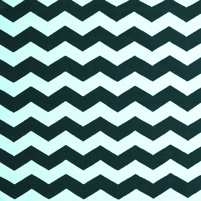 Abstract Turquoise Contemporary Rug, con1652turq