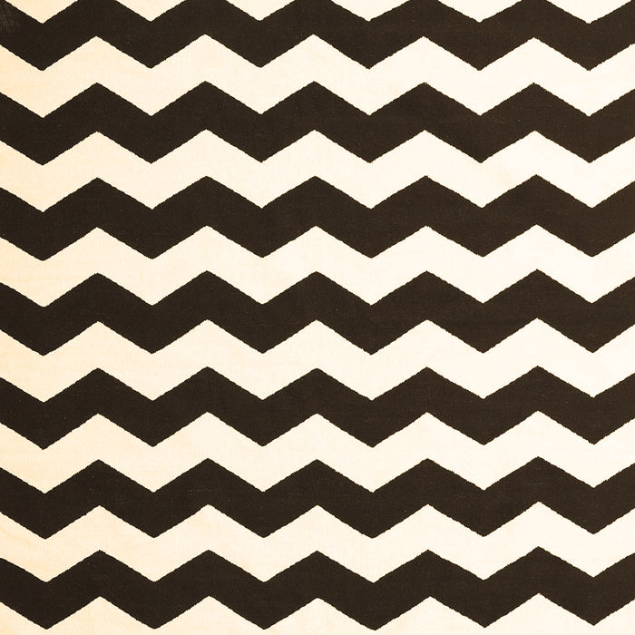 Machine Washable Abstract Brown Contemporary Rug, wshcon1652brn