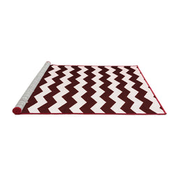 Contemporary Red Washable Rugs