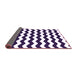 Sideview of Abstract Purple Contemporary Rug, con1652pur