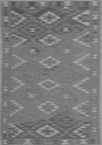 Oriental Gray Traditional Rug, con1653gry