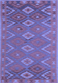 Oriental Blue Traditional Rug, con1653blu