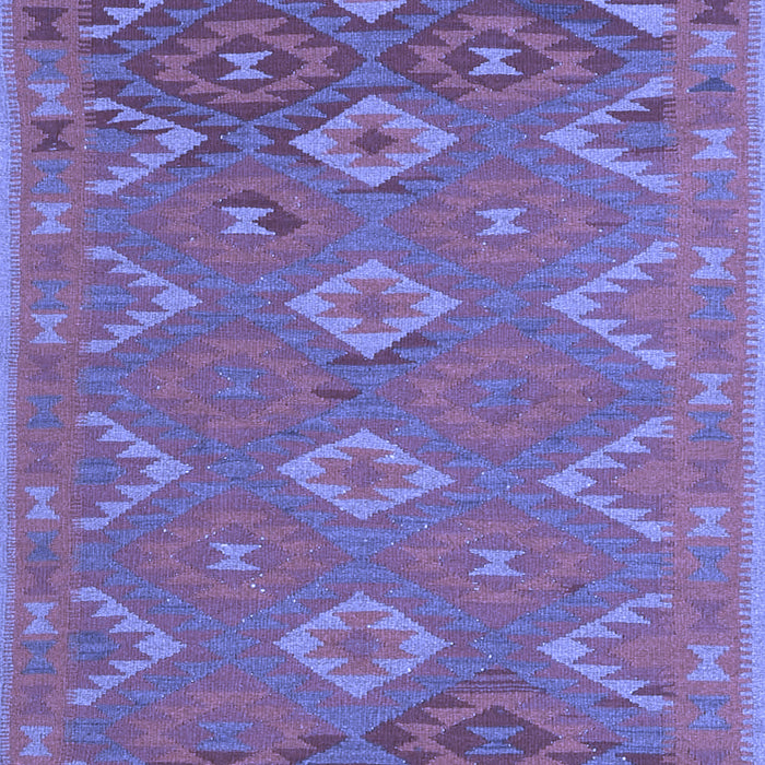 Machine Washable Oriental Blue Traditional Rug, wshcon1653blu