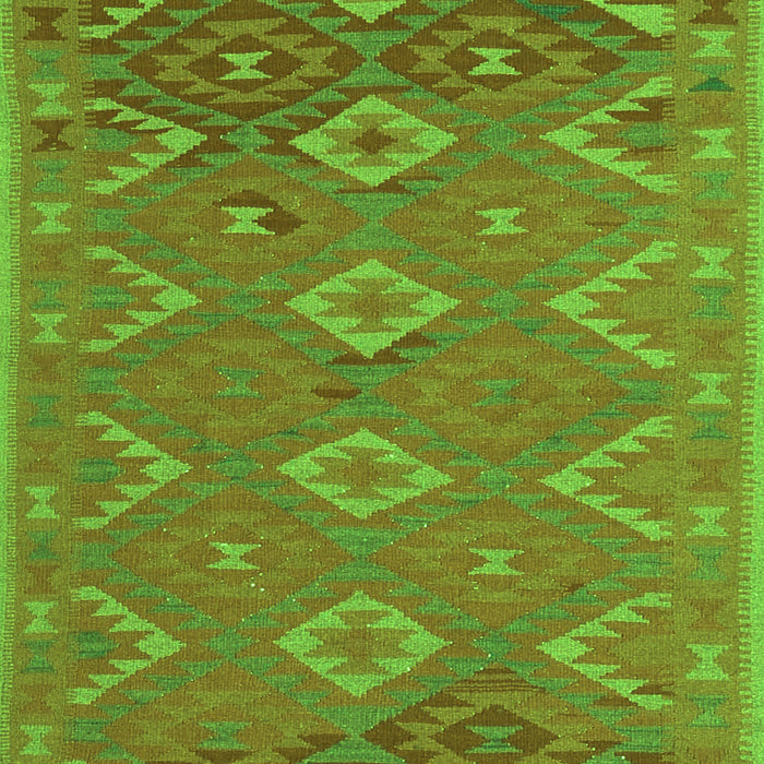 Oriental Green Traditional Rug, con1653grn