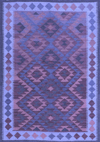 Oriental Blue Traditional Rug, con1654blu