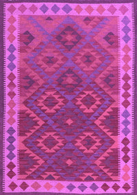 Oriental Purple Traditional Rug, con1654pur