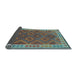 Sideview of Oriental Light Blue Traditional Rug, con1654lblu