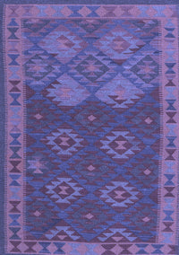 Oriental Blue Traditional Rug, con1655blu