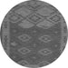 Machine Washable Oriental Gray Traditional Rug, wshcon1655gry