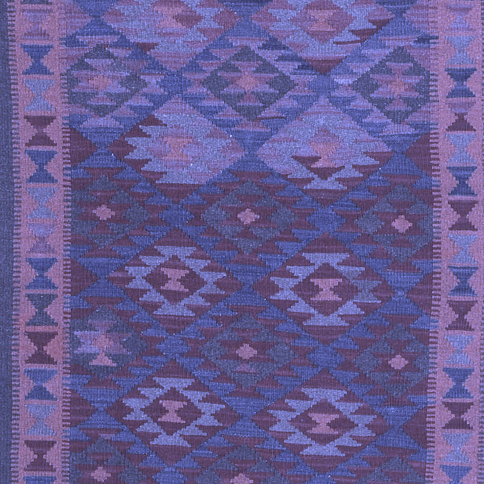 Machine Washable Oriental Blue Traditional Rug, wshcon1655blu