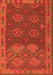 Oriental Orange Traditional Rug, con1655org