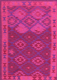 Oriental Pink Traditional Rug, con1655pnk