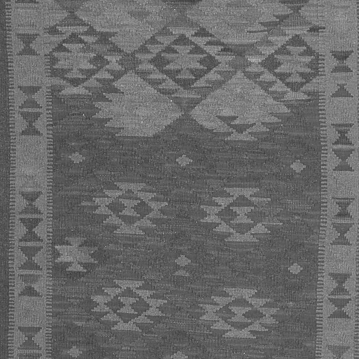 Serging Thickness of Machine Washable Oriental Gray Traditional Rug, wshcon1655gry