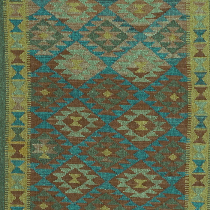 Oriental Turquoise Traditional Rug, con1655turq