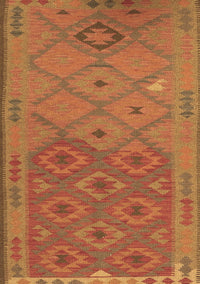 Oriental Brown Traditional Rug, con1656brn