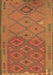 Oriental Brown Traditional Rug, con1656brn