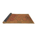 Sideview of Oriental Brown Traditional Rug, con1656brn