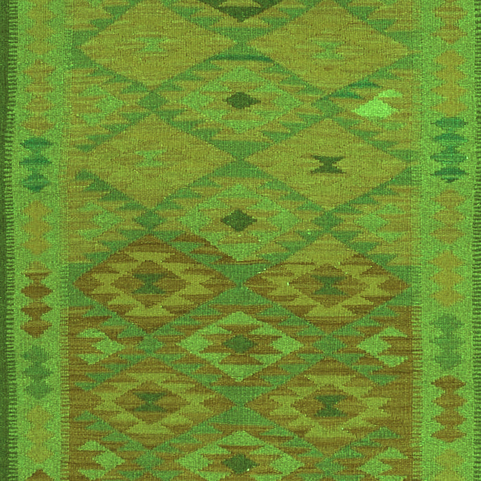 Oriental Green Traditional Rug, con1656grn
