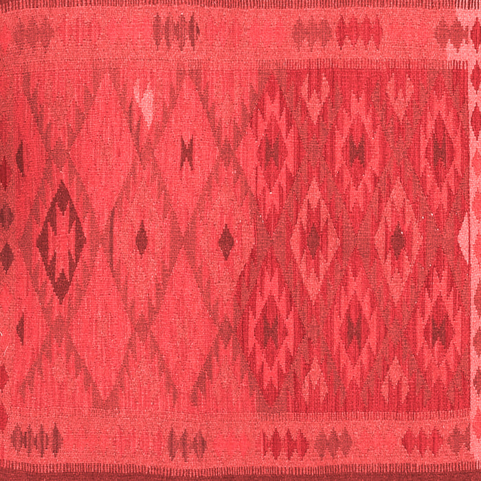 Machine Washable Oriental Red Traditional Rug, wshcon1656red