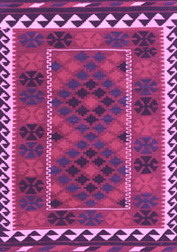 Oriental Purple Traditional Rug, con1657pur