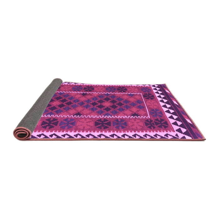 Sideview of Oriental Purple Traditional Rug, con1657pur