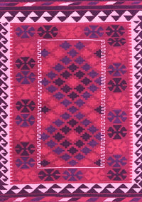 Oriental Pink Traditional Rug, con1657pnk