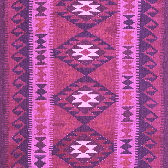 Machine Washable Oriental Purple Traditional Area Rugs, wshcon1658pur