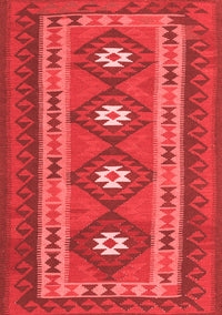 Oriental Red Traditional Rug, con1658red