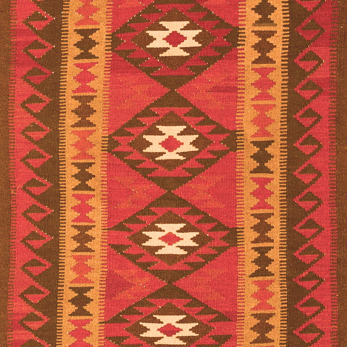 Oriental Orange Traditional Rug, con1658org